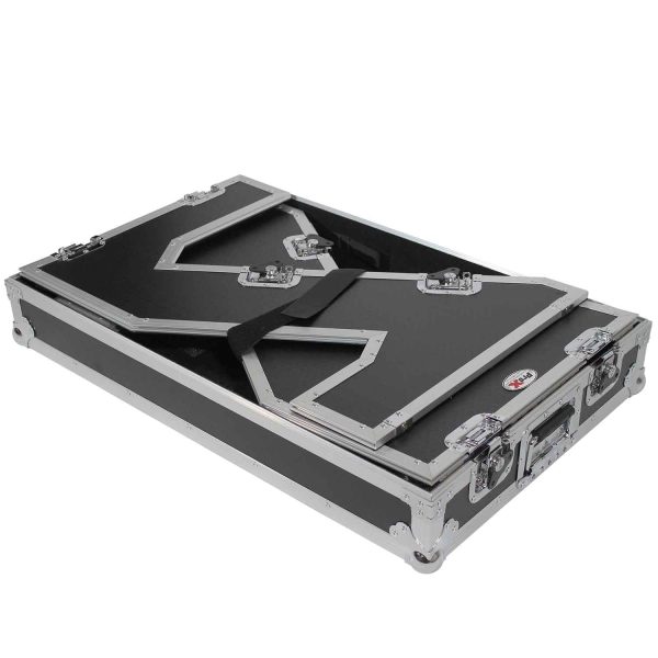 B-Stock: ProX XS-ZTABLE JR, Portable DJ Workstation & Flight Case Table With Wheels For Discount