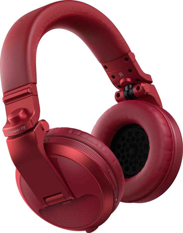 B-Stock: Pioneer DJ HDJ-X5BT-R Bluetooth Headphones - Red Hot on Sale