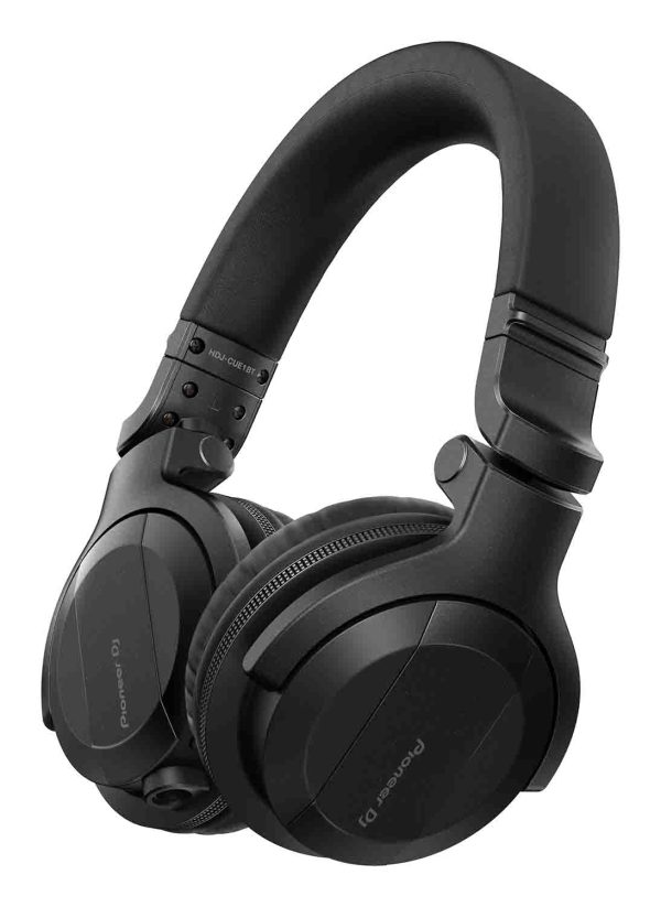 B-Stock: Pioneer DJ HDJ-CUE1BT-K On-Ear DJ Headphones with Bluetooth - Black Fashion