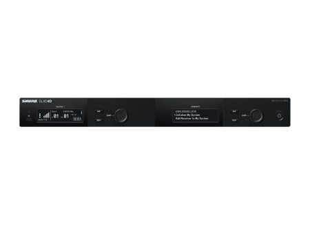 B-Stock: Shure SLXD4D-H55 Dual Channel Receiver - H55 (514-558 MHz) Cheap