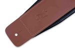 Levy s Leathers DM1PD-WAL 3″ Leather Guitar Strap - Brown Online Sale