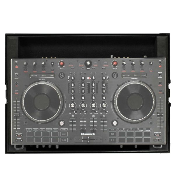 Open Box: Odyssey FRNS6IIBL Black Low Profile Numark NS6II Case For Sale