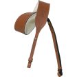 Levy s Leathers PMB32-WAL 2″ Veg-tan Leather Banjo Strap - Brown For Discount