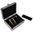 B-Stock: Odyssey KCC2PR2SD, KROM Series Silver Diamond PRO2 Case for Two Turntable Needle Cartridges For Discount