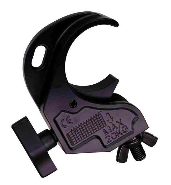 ProX T-C16H-BLK Hook Style Snap Clamp 44 lbs Capacity Black Powder Coated Finish For Cheap