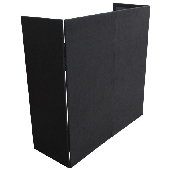 Open Box: Odyssey CF4848, 48″ Wide x 48″ All-Black Pro DJ Facade on Sale