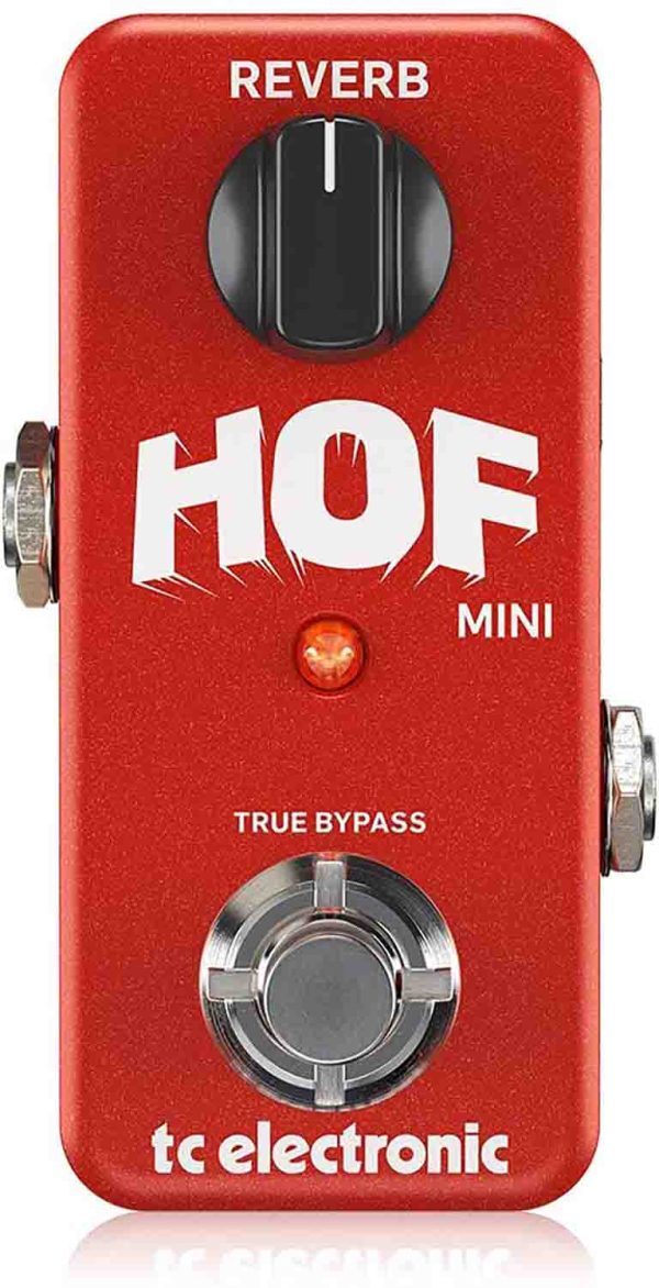 TC Electronic Hall of Fame Mini Reverb Ultra-Compact High-Quality Reverb Pedal with Built-In TonePrints Discount