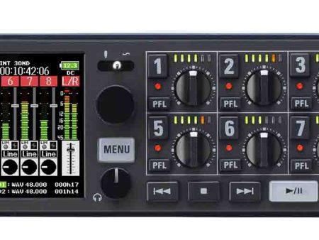 B-Stock: Zoom F8n 10-Track Multitrack Field Recorder with Dual SD Card Slots Online Hot Sale