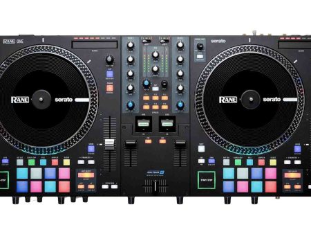 Open Box: RANE ONE 2-Channel DJ Controller - Complete DJ Set and DJ Controller for Serato DJ with Integrated DJ Mixer, Motorized Platters and Serato DJ Pro Included on Sale