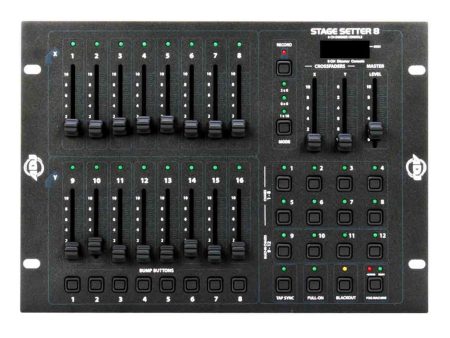 ADJ Stage Setter 8, 16 Channel DMX Controller For Sale