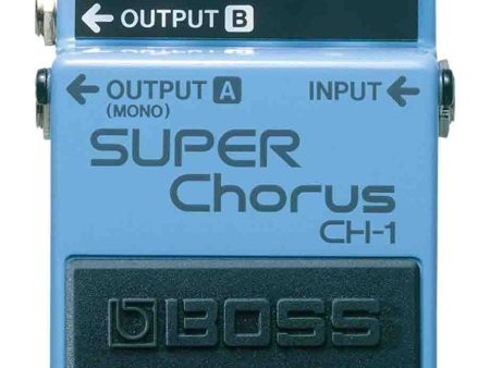 B-Stock: Boss CH-1 Stereo Super Chorus Pedal For Cheap