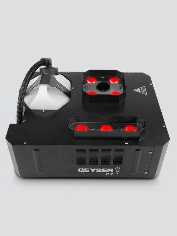 Chauvet DJ GEYSERP7 7-LED RGBA+UV Vertical Fog Machine - Open Box Online Hot Sale