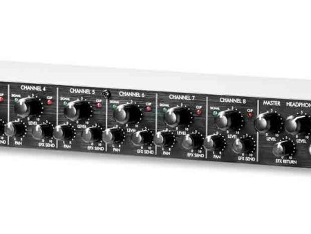 Art MX822 8-Channel Stereo Mixer with Effects Loop For Discount