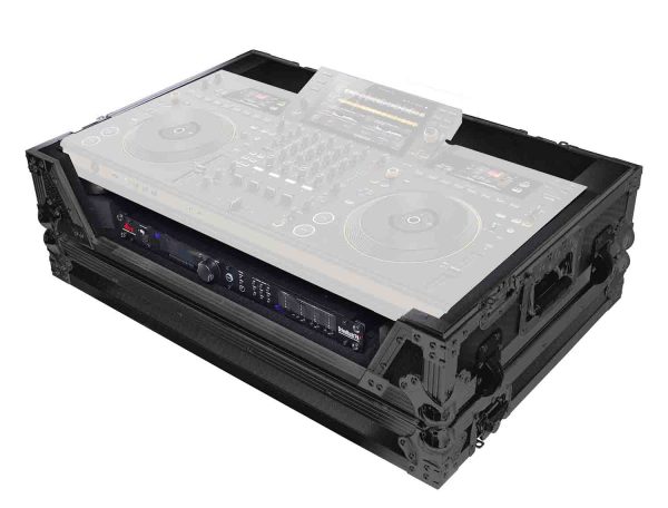 B-Stock: ProX XS-OPUSQUADWBL Flight Style Road Case for Pioneer Opus Quad DJ Controller with 1U Rack Space and Wheels - Black Fashion