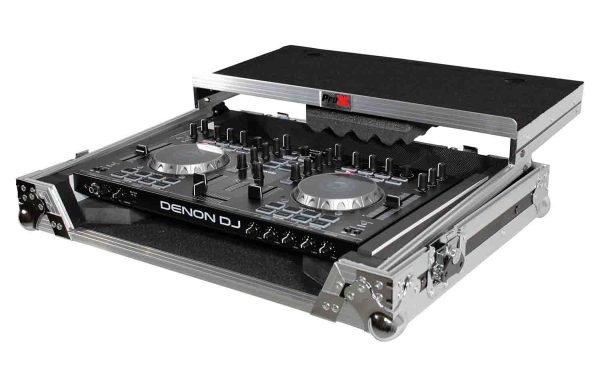 B-Stock: ProX XS-UXXLTMK2 Universal DJ Flight Case for Medium to Large Size DJ Controllers with Sliding Laptop Shelf Supply