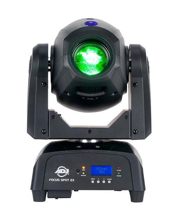 ADJ Focus Spot 2X, LED Moving Head with 3W UV LED - 100 Watt on Sale