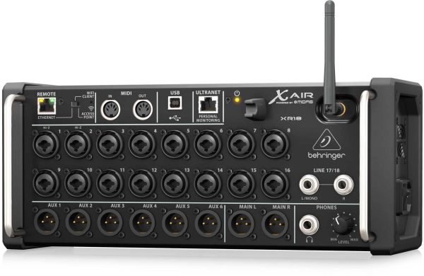 B-Stock: Behringer XR18 18-Channel, 12-Bus Digital Mixer for iPad Android Tablets Hot on Sale