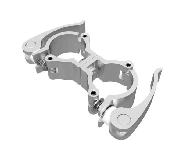 Global Truss MINI 360-QRSWIVEL, Medium Duty 360 degrees Dual Swivel Clamp with Quick Release For Sale