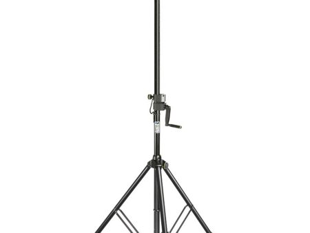 B-Stock: Gravity GSP4722B, Wind Up Speaker Crank Tripod Stand, Up To 7.2 ft For Sale