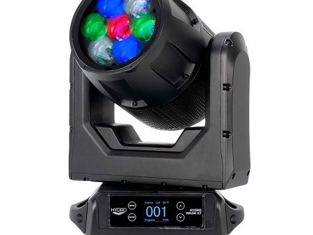 ADJ Hydro Wash X7, Moving Head Wash Fixture with Seven 40W RGBW (4-IN-1) LEDs Online