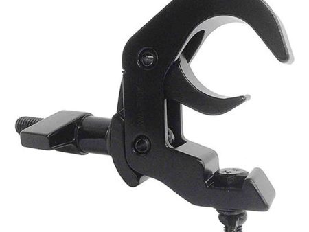 Global Truss QUICK RIG CLAMP BLK Heavy-Duty, Low-Profile Hook-Style - Black Online Sale