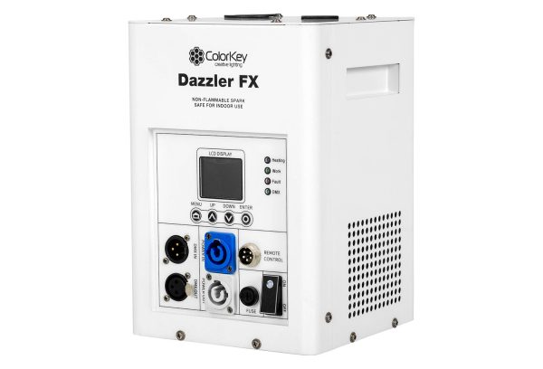 B-Stock: ColorKey CKU-7701 Dazzler FX Cold Spark Machine - White For Cheap