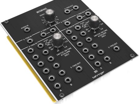 Behringer 961 INTERFACE Legendary Analog Multi-Channel Trigger Converter Module for Eurorack on Sale