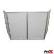 ProX XF-5X3048S 5 Panel Frame DJ Facade with Stainless Quick Release 180 Degree Hinges - Silver Discount