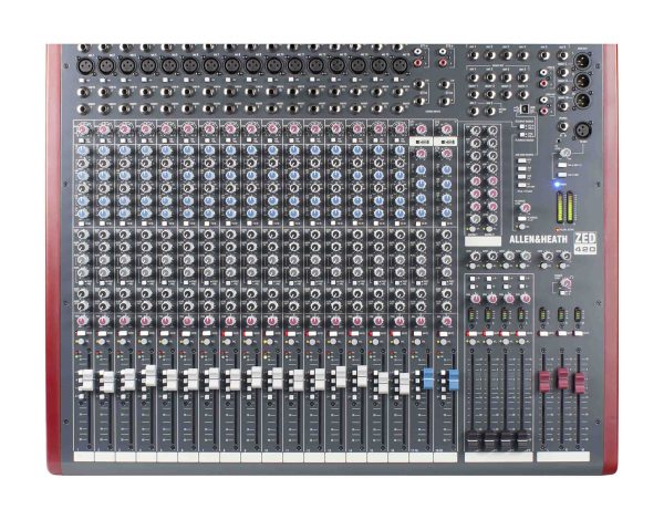 Allen & Heath ZED-420 4 Bus Mixer for Live Sound and Recording Online Sale