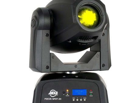 ADJ Focus Spot 2X, LED Moving Head with 3W UV LED - 100 Watt on Sale