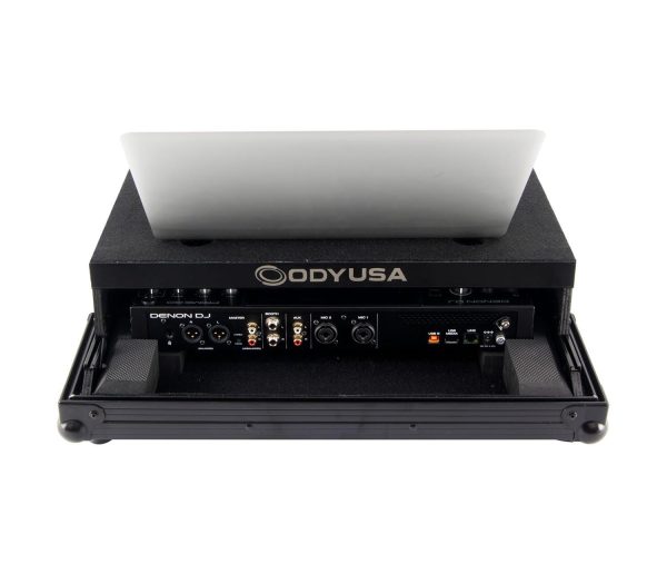 B-Stock: Odyssey FRGSPRIMEGOBL Black Label Case with Glide Style Laptop Platform for Denon DJ Prime GO Online Sale