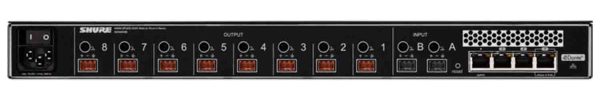 B-Stock: Shure MXWANI8, 8 Channel Audio Network Interface Online