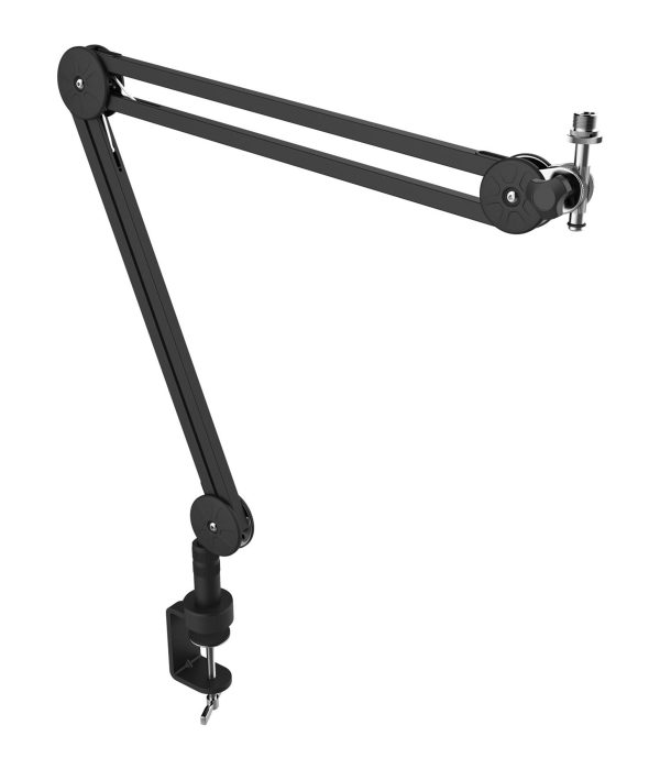 Odyssey AMICSTANDCM Microphone Boom Arm Stand with Mounting Clamp and Bracket Supply