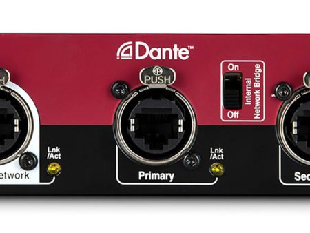 Allen & Heath M-DL-DANTE64-A, Audio Networking Card for dLive and Avantis Mixers Online Hot Sale