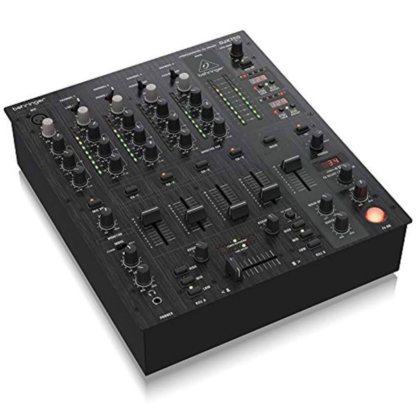 Behringer DJX750, Professional 5-Channel DJ Mixer with Advanced Digital Effects and BPM Counter Online