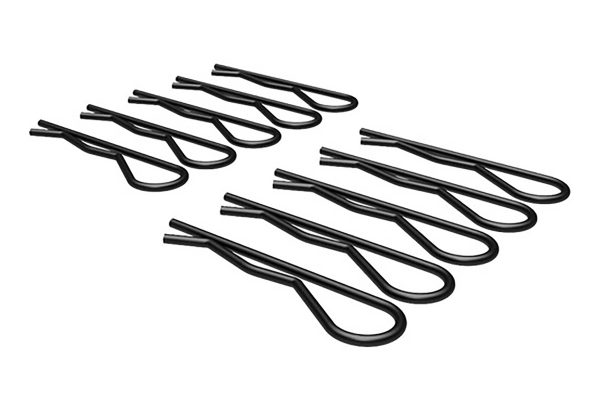 Global Truss R-CLIP-SS-BLK, Stainless Steel Cotter Pin Black Anodized - 10 Pack Supply