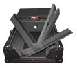 B-Stock Scratch & Dent: ProX XS-M12LTBL DJ Flight Case For Large Format 12  Universal DJ Mixer With Laptop Shelf Online Sale