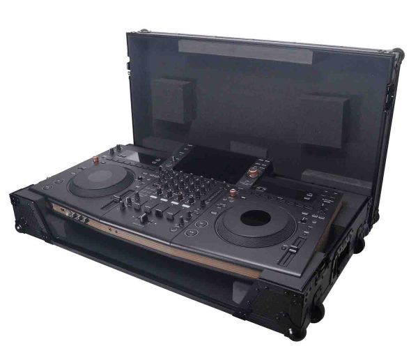 B-Stock: ProX XS-OPUSQUADWBL Flight Style Road Case for Pioneer Opus Quad DJ Controller with 1U Rack Space and Wheels - Black Fashion