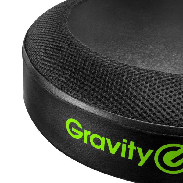 B-Stock: Gravity GFDSEAT1 Round Musicians Stool Foldable, Adjustable Height Supply