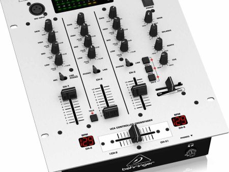 Behringer DX626 Professional 3 Channel DJ Mixer with BPM Counter and VCA Control Online Hot Sale