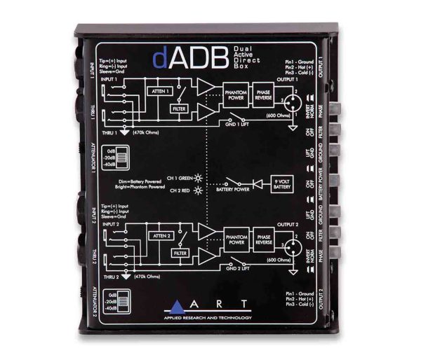 Art dADB Dual Active Direct Box Supply