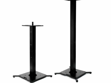 B-Stock: ProX XFH-MHSTANDX2BL Humpter Adjustable Lighting and DJ Stands with Carrying Bags - Pair of Black Online