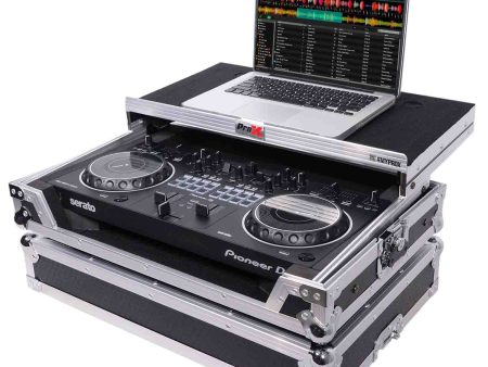 B-Stock: ProX X-DDJREV1LT Flight Case for Pioneer DDJ-REV1 Digital Controller with Sliding Laptop Shelf Online now