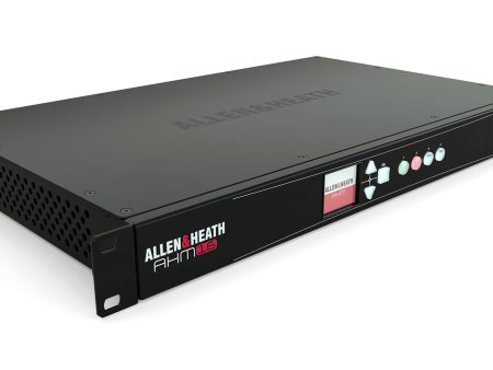 Allen & Heath AHM-16, 1RU 16x16 Audio Matrix Processor with 8x8 Local Analog I O Fashion