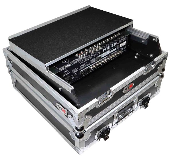 ProX XS-19MIXLT 10U Top Mount 19  Slanted Mixer Case Online Hot Sale