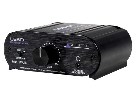 ART Pro Audio USBDI, USB Digital to Analog Converter With Isolated Outputs Supply