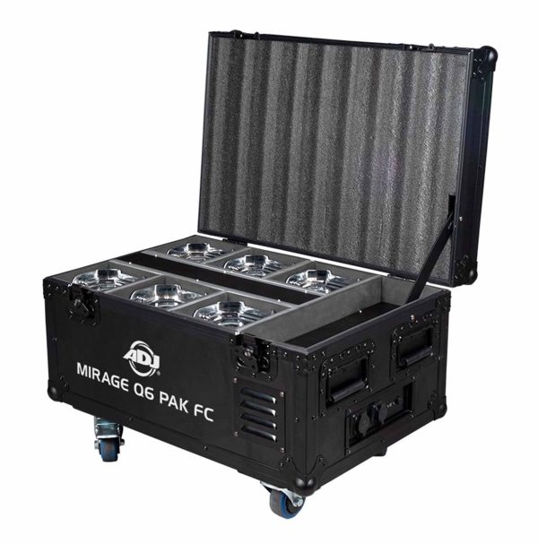 ADJ Mirage Q6 PAK, All-in-One IP65 Battery-Powered Event Up Lighting System For Discount