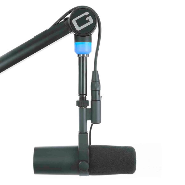 B-Stock Scratch & Dent: Gator Frameworks GFW-MICBCBM4000 Professional Broadcast Boom Mic Stand with LED Light For Discount