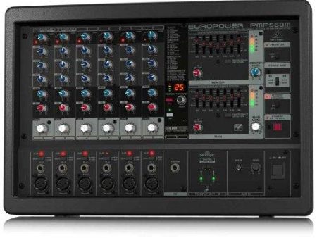 Behringer PMP560M, 500W 6-channel Powered Mixer Sale