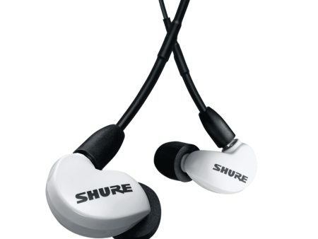 B-Stock: Shure SE215SPE-W+UNI White Special Edition Isolating Earphones With Universal 3.5 mm Remote and Mic Cable Online Sale